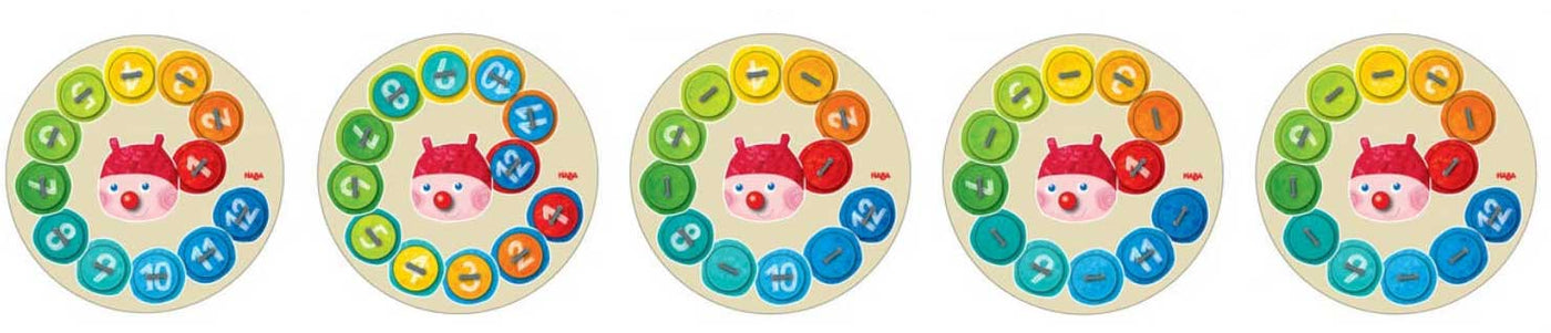 Rainbow Caterpillar Counting Threading Game - HABA USA