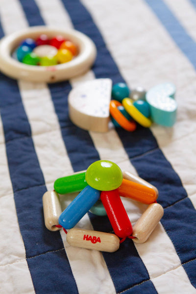 Color Carousel Wooden Baby Rattle - HABA USA