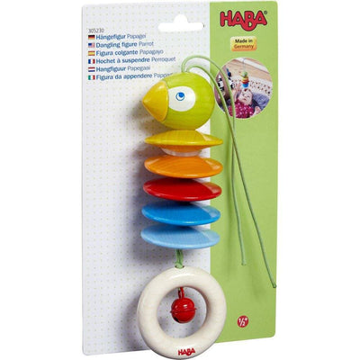 Dangling Figure Parrot Stroller & Crib Toy - HABA USA