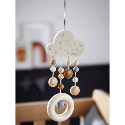 Wooden Dangling Figure Dots with Bell - HABA USA