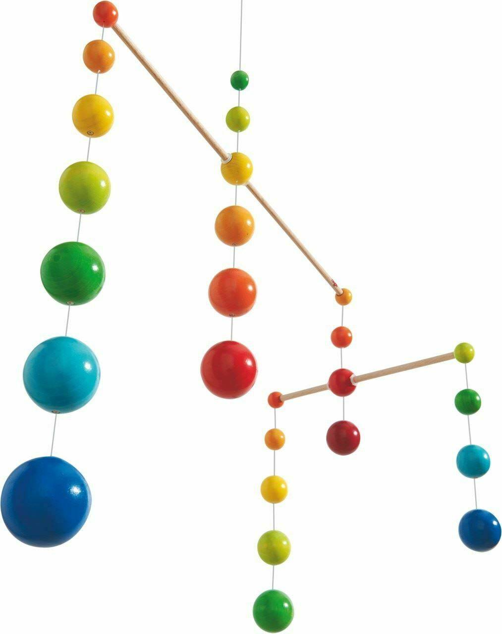 Wooden Mobile Rainbow Balls - HABA USA