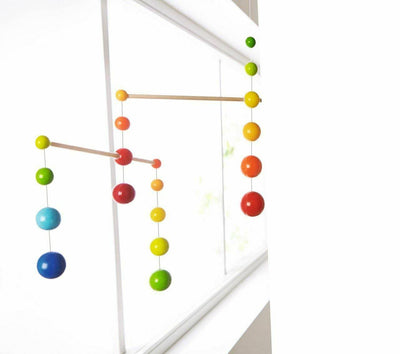 Wooden Mobile Rainbow Balls - HABA USA