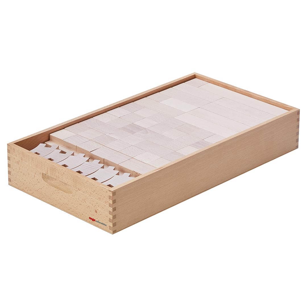 Interlocking Wooden Blocks Construction Set | HABA USA