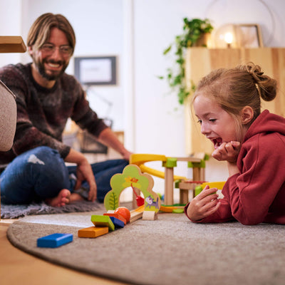 Kullerbu Sim-Sala-Kling Wooden Track Set - HABA USA