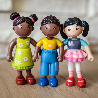 Little Friends Lara Doll with Black Pigtails - HABA USA