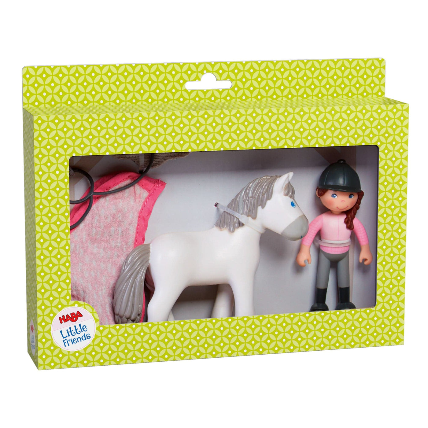 Little Friends Rider Sanya and Horse Saphira Play Set - HABA USA