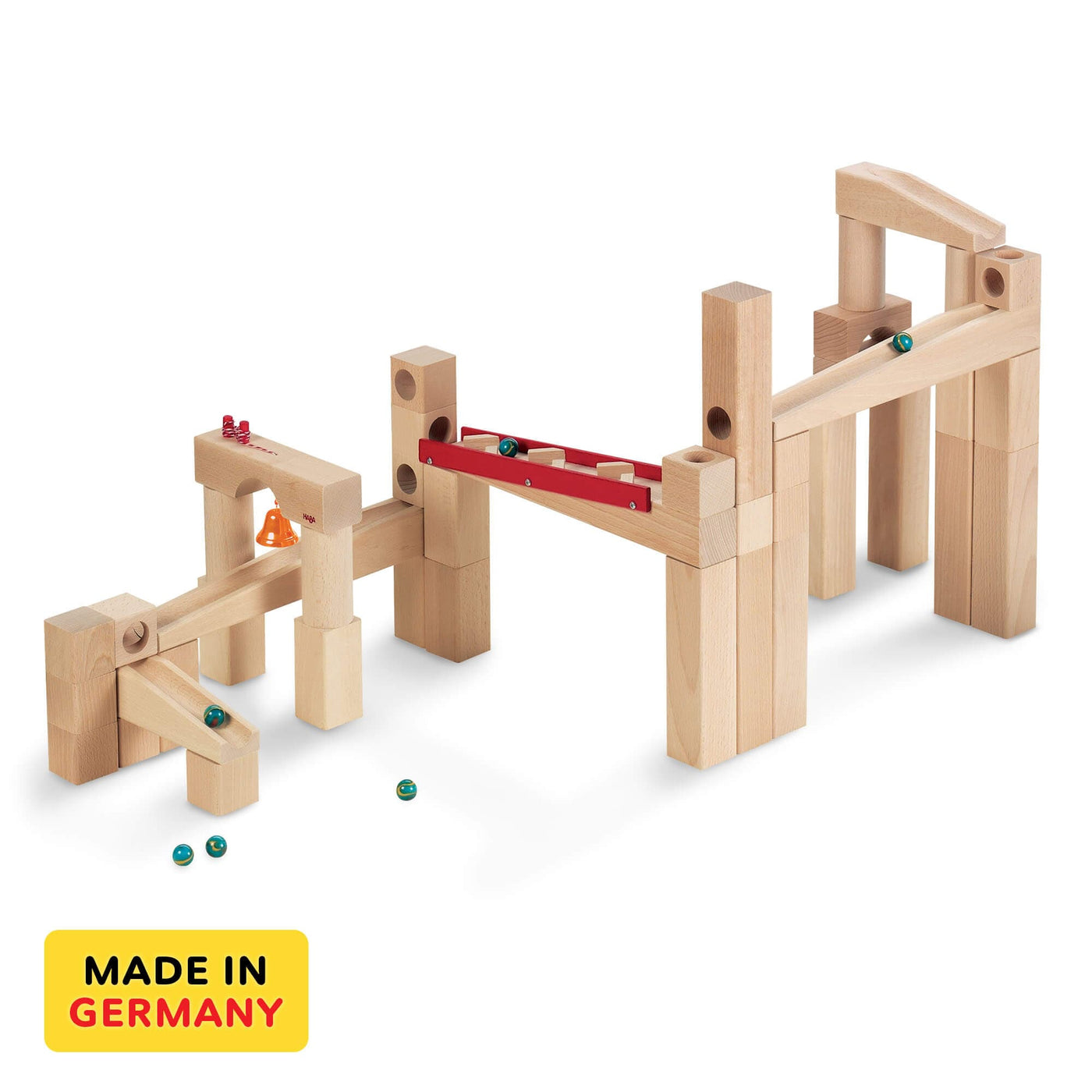 HABA Wooden Marble Run Ball Track Set Made in Germany