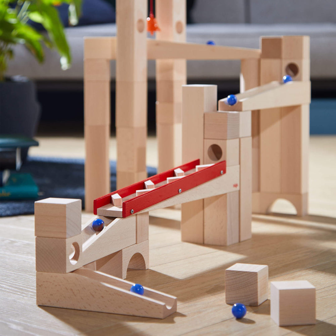 〇〇HABA 知育玩具 積み木 kugelbahn Marble Run Large Set 1136 Marble Run Large Set | HABA USA