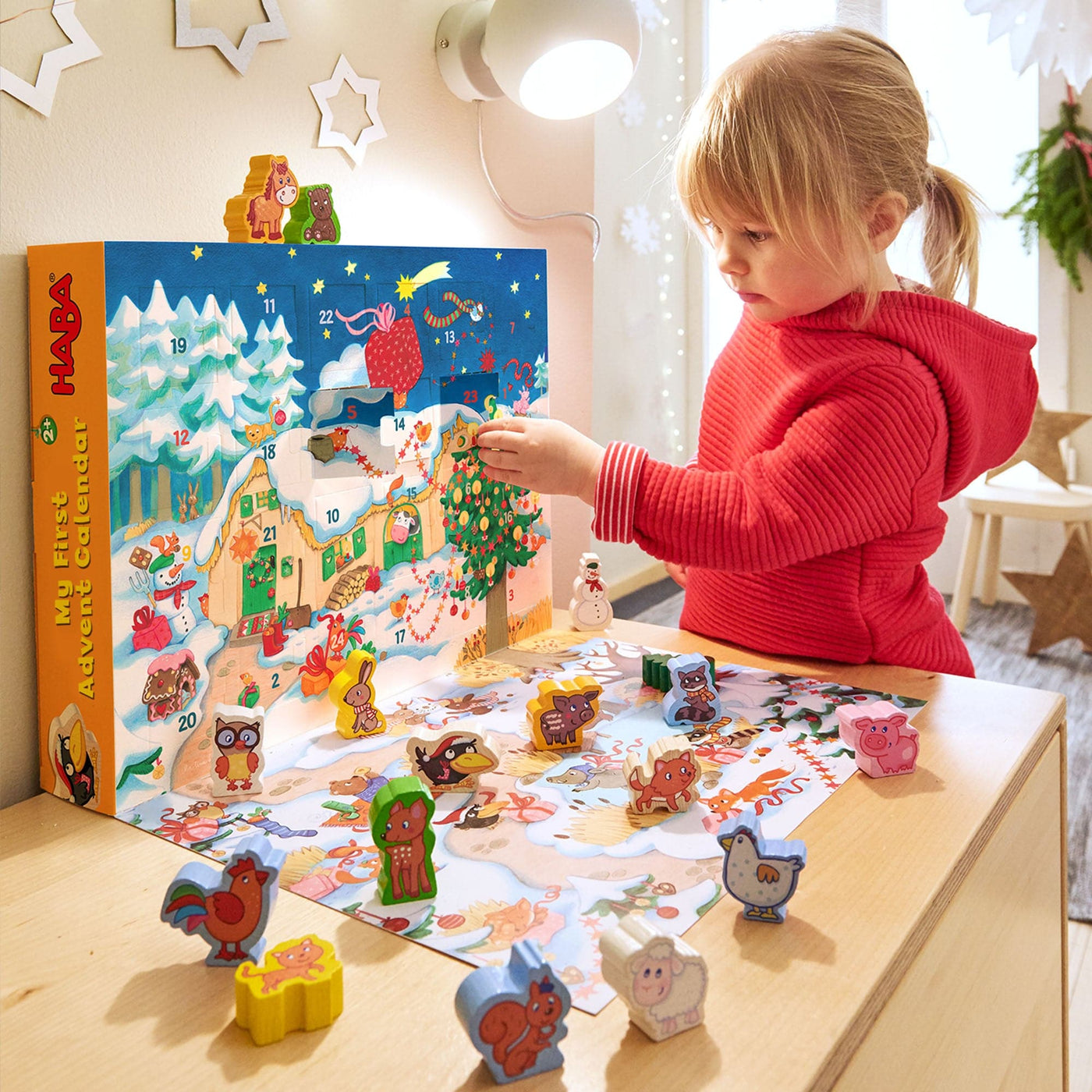 My Very First Advent Calendar Farmyard Animals HABA USA