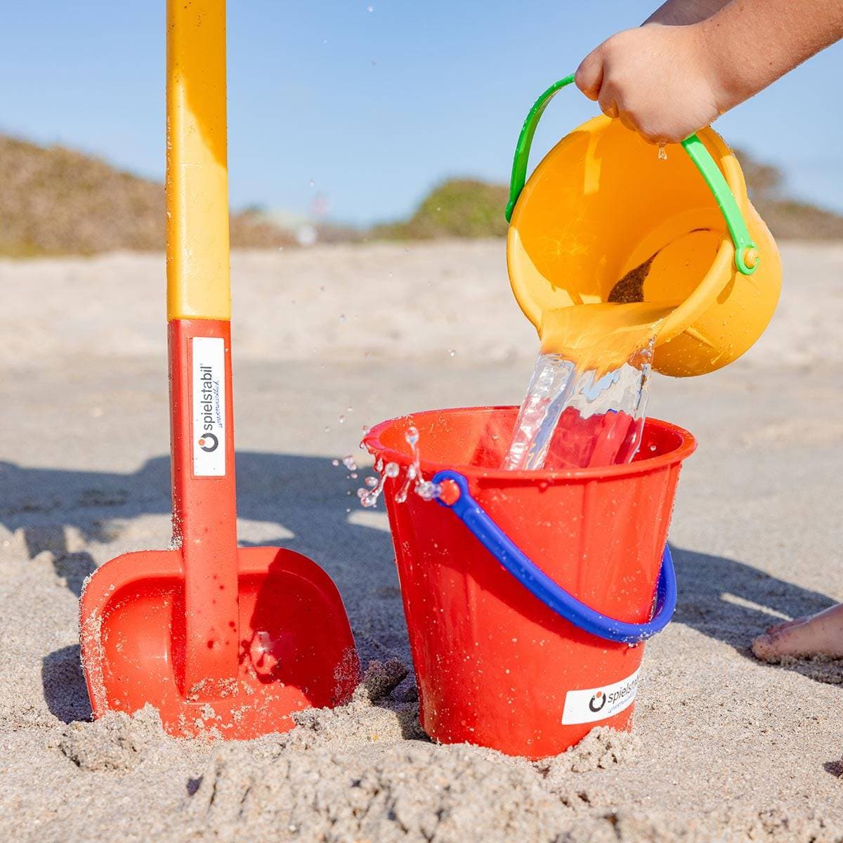 Children s Long Handled Heavy Duty Beach Shovel HABA USA